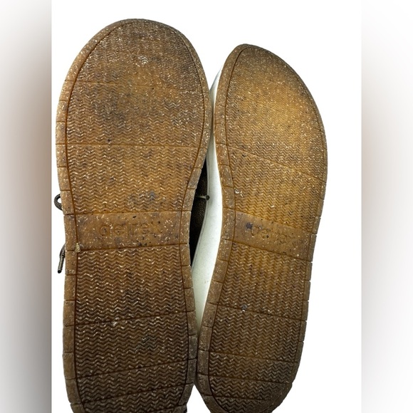 Aetrex Sneakers WMS SZ EU 40 US 9.0 Brown Metallic Blake Leather Comfort Shoes - Picture 6 of 7